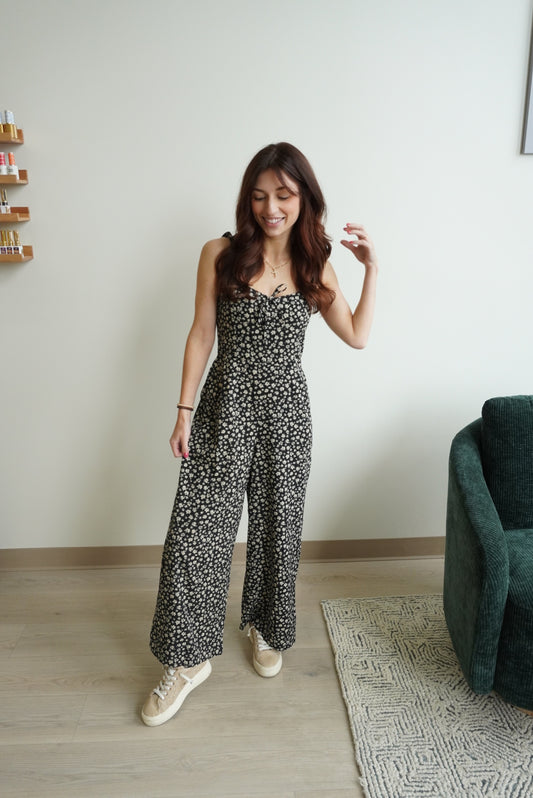 Floral Jumpsuit