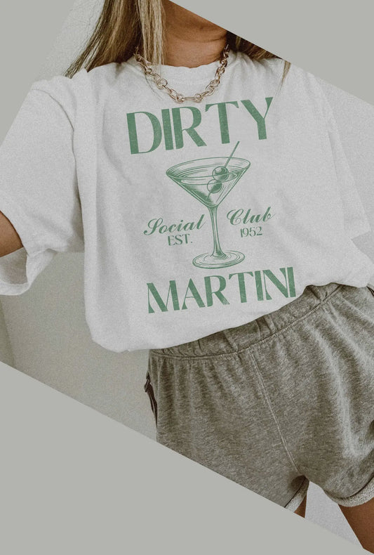 Oversized Dirty Martini Tee
